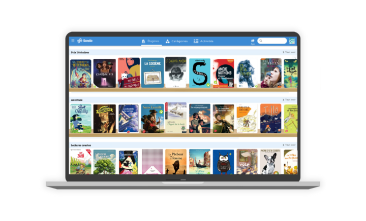 La plateforme SONDO sur ordinateur