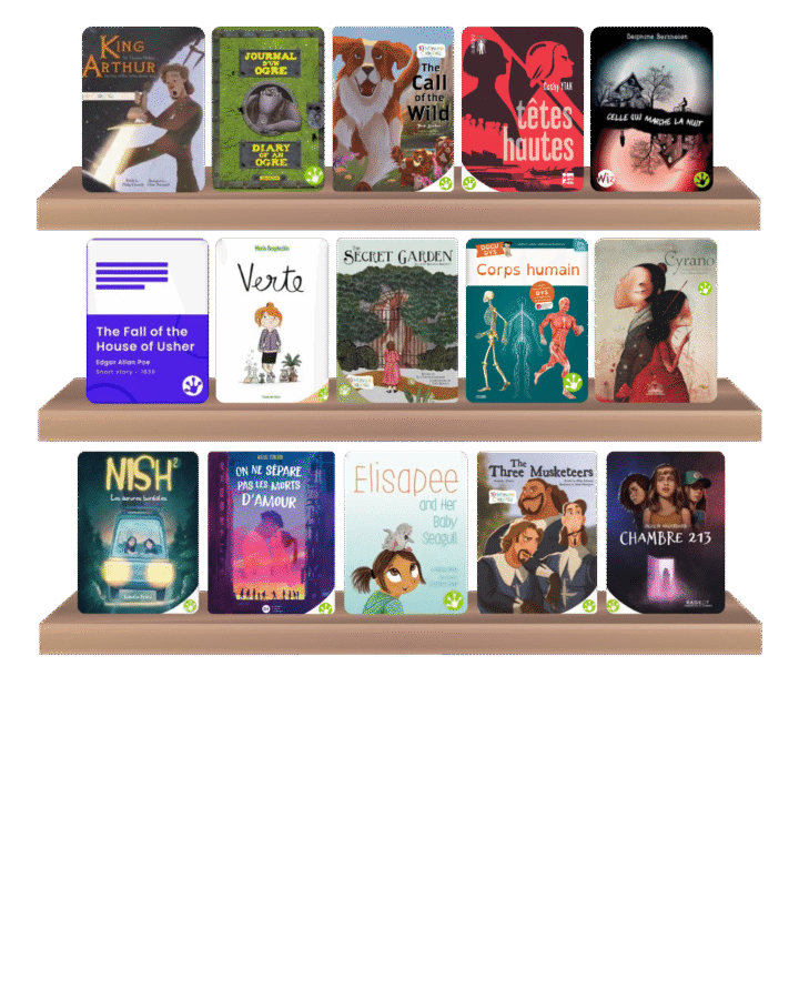 étagère catalogue MCA